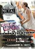 2024 Carson Roney Leaf Metal PINK PURPLE MOJO SHE GOT GAME AUTO 1/1 ONE OF ONE AUTOGRAPH #SGG-CRI