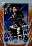 2026 Iyo Sky Topps Chrome WWE ORANGE REFRACTOR 03/25 #35 Monday Night Raw