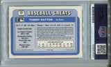 1990 Tommy Hutton Sweel BASEBALL GREATS PSA/DNA AUTHENTIC AUTO AUTOGRAPH #87 Philadelphia Phillies 3698