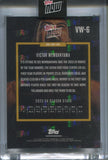 2023-24 Victor Wembanyama Topps Now ROOKIE OF THE YEAR RC #VW-6 San Antonio Spurs 19