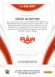 2023 Drew McIntyre Panini Immaculate WWE GOLD REMARKABLE MEMORABILIA SHIRT 02/10 RELIC #RM-DMI Monday Night Raw