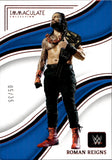 2023 Roman Reigns Panini Immaculate Collection WWE Red Foil 05/35 #72
