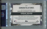 2023 Jordan Walker Topps Inception AQUA ROOKIE PATCH AUTO 06/50 AUTOGRAPH RELIC RC PSA 9 #IAP-JW St. Louis Cardinals 9905
