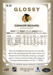 2023-24 Connor Bedard Upper Deck O-PEE-CHEE GLOSSY ROOKIE RC #R-47 Chicago Blackhawks