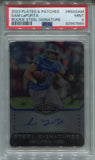 2023 Sam LaPorta Panini Plates & Patches ROOKIE STEEL SIGNATURES AUTO 215/300 AUTOGRAPH RC PSA 9 #RSSSAM Detroit Lions 7864