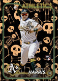 2024 Brett Harris Topps Update ROOKIE SKELETON 01/50 RC #US199 Oakland A's