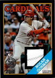 2023 Nolan Gorman Topps Series 2 ROOKIE BLACK 1988 DESIGN JERSEY 187/199 RELIC #88R-NG St. Louis Cardinals