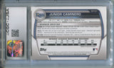 2023 Junior Caminero Bowman 1ST BOWMAN PROSPECT CGC/JSA AUTHENTIC AUTO AUTOGRAPH #BP-61 Tampa Bay Rays 1102