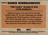 2018 Khabib Nurmagomedov Topps Chrome UFC 1983 BASEBALL DESIGN #UFC83-KN Lightweight