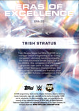 2026 Trish Stratus Topps Chrome Logofractor WWE ERAS OF EXCELLENCE ORANGE REFRACTOR 02/25 #ERA-35 WWE HOF