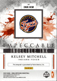 2025 Kelsey Mitchell Panini Impeccable WNBA INDELIBLE INK AUTO 01/99 AUTOGRAPH #INK-KM Indiana Fever