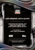 2026 Leia Organa Topps Star Wars Chrome Galaxy COMICFRACTOR CASE HIT SP! #VC-14