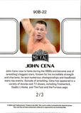 2024 John Cena Leaf Metal Legends '90 WHITE LAVA 2/3 #90B-22 WWE Legend