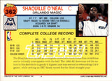 1992-93 Shaquille O'Neal Topps GOLD ROOKIE RC #362 Orlando Magic HOF