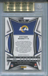 2023 Stetson Bennett IV Panini Certified ROOKIE 206/325 RC BGS 9.5 #180 Los Angeles Rams 0075