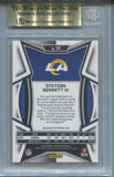 2023 Stetson Bennett IV Panini Certified ROOKIE 206/325 RC BGS 9.5 #180 Los Angeles Rams 0075