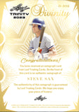 2023 Steve Sax Leaf Trinity DIVINITY AUTO 05/10 AUTOGRAPH #D-SS2 Los Angeles Dodgers