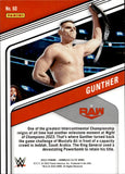 2023 Gunther Donruss Elite WWE PURPLE PLAID 72/99 #60 Monday Night Raw