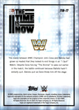 2025 John Cena Topps Chrome WWE THE TIME IS NOW GOLD REFRACTOR 40/50 #TIN-17 Friday Night Smackdown