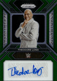2024 Theodore Long Panini Prizm WWE GREEN PRIZM SENSATIONAL SIGNATURES AUTO AUTOGRAPH #SS-TLO WWE Legend
