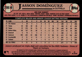 2024 Jasson Dominguez Topps Series 2 CHROME 1989 DESIGN ROOKIE MOJO AUTO AUTOGRAPH #2T89C-69 New York Yankees