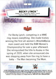 2021 Becky Lynch Topps Chrome GOLD REFRACTOR 02/50 #8 Monday Night Raw