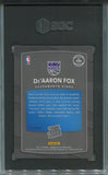 2017-18 De'Aaron Fox Donruss Optic RATED ROOKIE PURPLE PRIZM RC SGC 10 #196 SACRAMENTO KINGS 6828