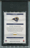 2022 Kurt Warner Panini National Treasures LASTING LEGACIES JERSEY AUTO 67/99 AUTOGRAPH RELIC SGC 9/10 #LLE-KWA St. Louis Rams HOF 4529