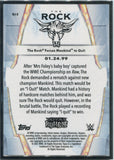 2021 The Rock Topps Transcendent LEGEND TRIBUTE 21/50 #DJ-5 WWE Legend