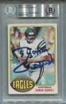 1976 Roman Gabriel Topps BAS AUTHENTIC AUTO AUTOGRAPH #145 Philadelphia Eagles 7252