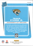 2021 Travis Etienne Jr. Donruss Optic STAR PRIZM RATED ROOKIE RC #214 Jacksonville Jaguars