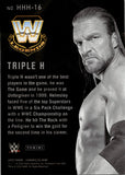 2022 Triple H Panini Chronicles WWE IT'S ALL ABOUT THE GAME #HHH-16 WWE Legend British Bulldog