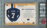 2002 Doug Flutie Score QBC MATERIALS UNTOUCHED JERSEY RELIC #21 San Diego Chargers