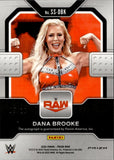 2022 Dana Brooke Panini Prizm WWE GOLDPRIZM SENSATIONAL SIGNATURES AUTO 05/10 AUTOGRAPH #SS-DBK Monday Night Raw