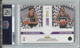 2024-25 Victor Wembanyama David Robinson Donruss Optic OPTICAL ILLUSION PURPLE PSA 9 #5 San Antonio Spurs 5903