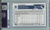 2023 Riley Greene Topps Chrome Update BLUE REFRACTOR ROOKIE AUTO 107/150 AUTOGRAPH RC PSA 8 #AC-RG Detroit Tigers 6579