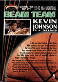 1992-93 Kevin Johnson Topps Stadium Club MEMBERS ONLY BEAM TEAM #12 Phoenix Suns