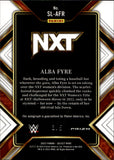2023 Alba Fyre Panini Select WWE GOLD FLASH SIGNATURE SELECTIONS AUTO 3/5 AUTOGRAPH #SLA-FR NXT