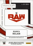 2022 Bianca Belair Panini Immaculate WWE JUMBO MAT 85/99 RELIC #RC-BBL2 Monday Night Raw