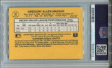1987 Greg Maddux Donruss RATED ROOKIE RC PSA 9 #36 Chicago Cubs HOF 7612