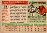 1955 Frank House Topps #87 Detroit Tigers BV $15