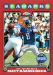 2008 Matt Hasselbeck Topps Chrome PRO BOWL RED REFRACTOR 03/25 #TC131 Seattle Seahawks