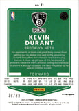 2021-22 Kevin Durant Donruss Optic RED 19/99 #11 Brooklyn Nets