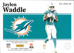 2021 Jaylen Waddle Panini Encased ROOKIE SAPPHIRE QUAD PATCH JERSEY 44/50 RELIC RC #RTM-JW Miami Dolphins