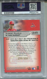 2001 Albert Pujols Fleer Focus ROOKIE 256/999 RC PSA 8 #245 St. Louis Cardinals 4765