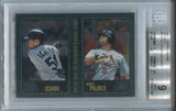 2001 Albert Pujols Ichiro Suzuki Topps Chrome ROOKIE RC BGS 9 #T99 St. Louis Cardinals Seattle Mariners 2199