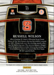 2022 Russell Wilson Panini Select Draft Picks BLACK AND GOLD SQUARES 026/100 #77 Denver Broncos