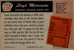 1955 Lloyd Merriman Bowman #135 Chicago White Sox BV $12