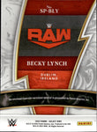 2022 Becky Lynch Panini Select WWE SPARKS SHIRT RELIC #SP-BLY Monday Night Raw 2