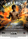 2025 Je'Von Evans Topps Universe WWE NEXT LEVEL AUTO AUTOGRAPH #NLA-JVE NXT